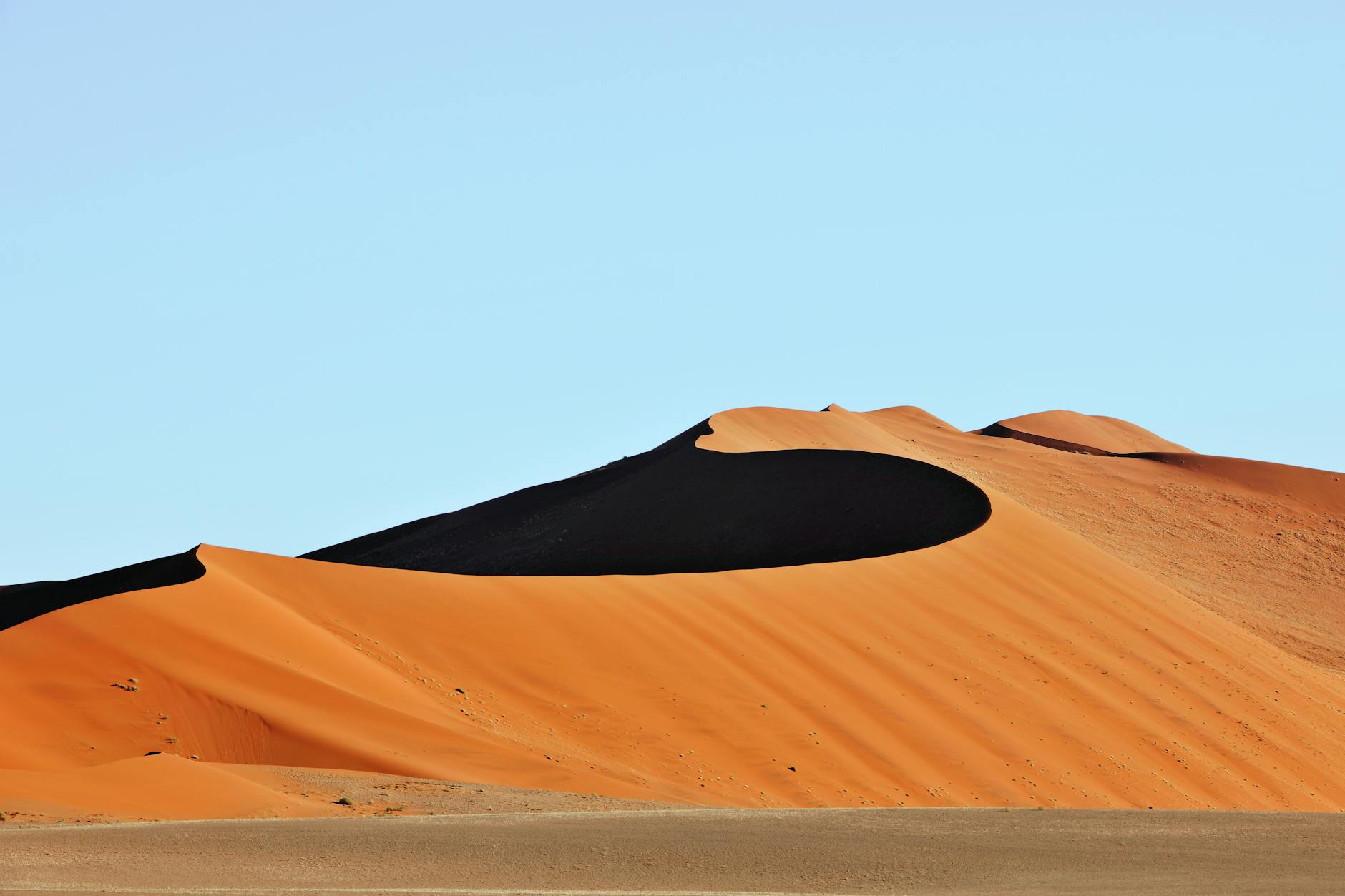 Dunes du Namib à Sossusvlei, Namibie